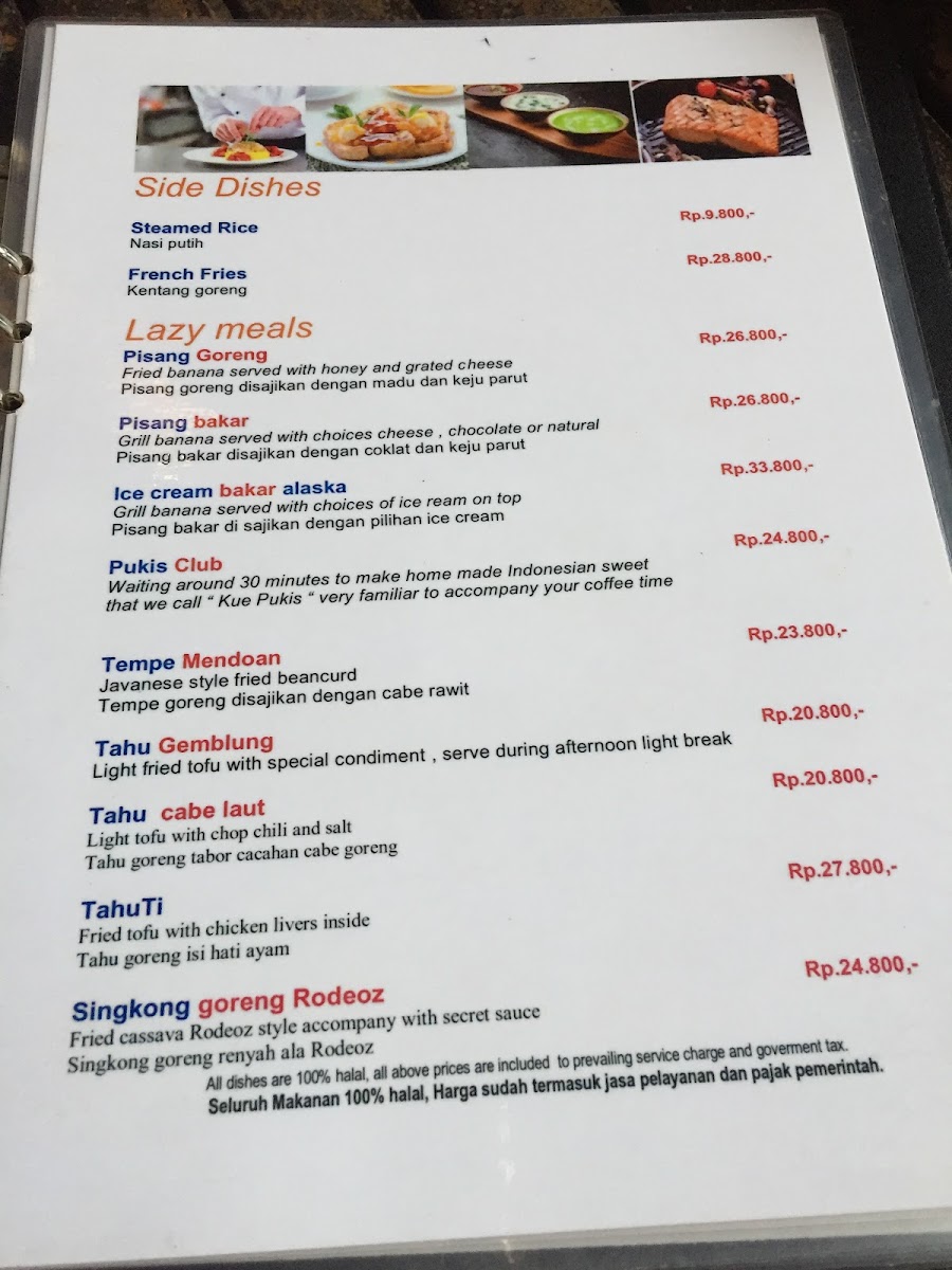 Menu Rodeoz Cafe Elty Krakatoa-8