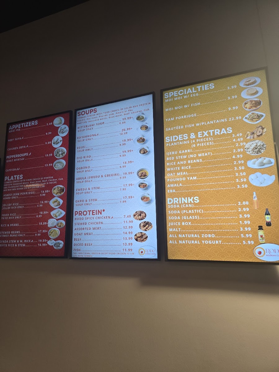 Menu Rodo Nigerian Cuisine-7