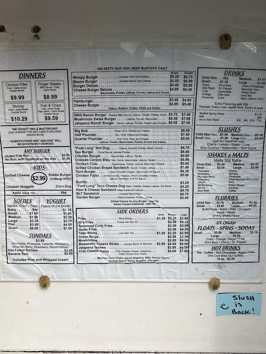 Menu Roe-Ann Drive-In-3
