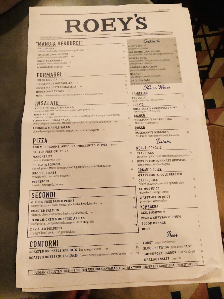Menu Roey's-10
