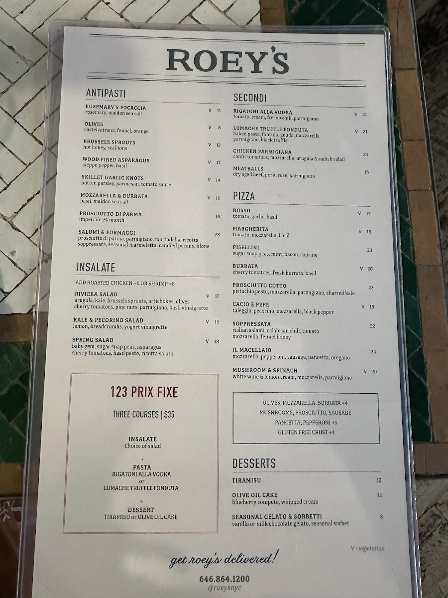 Menu Roey's-2