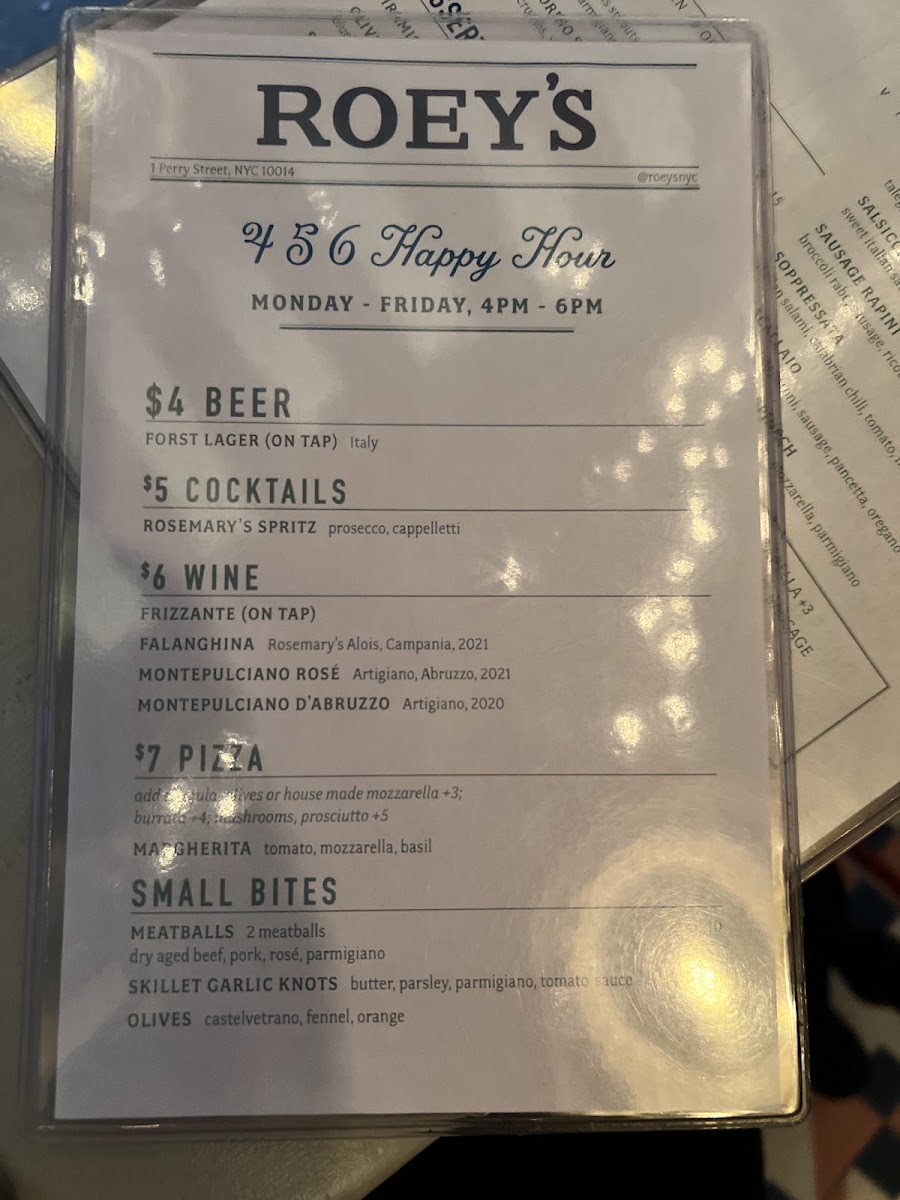 Menu Roey's-9