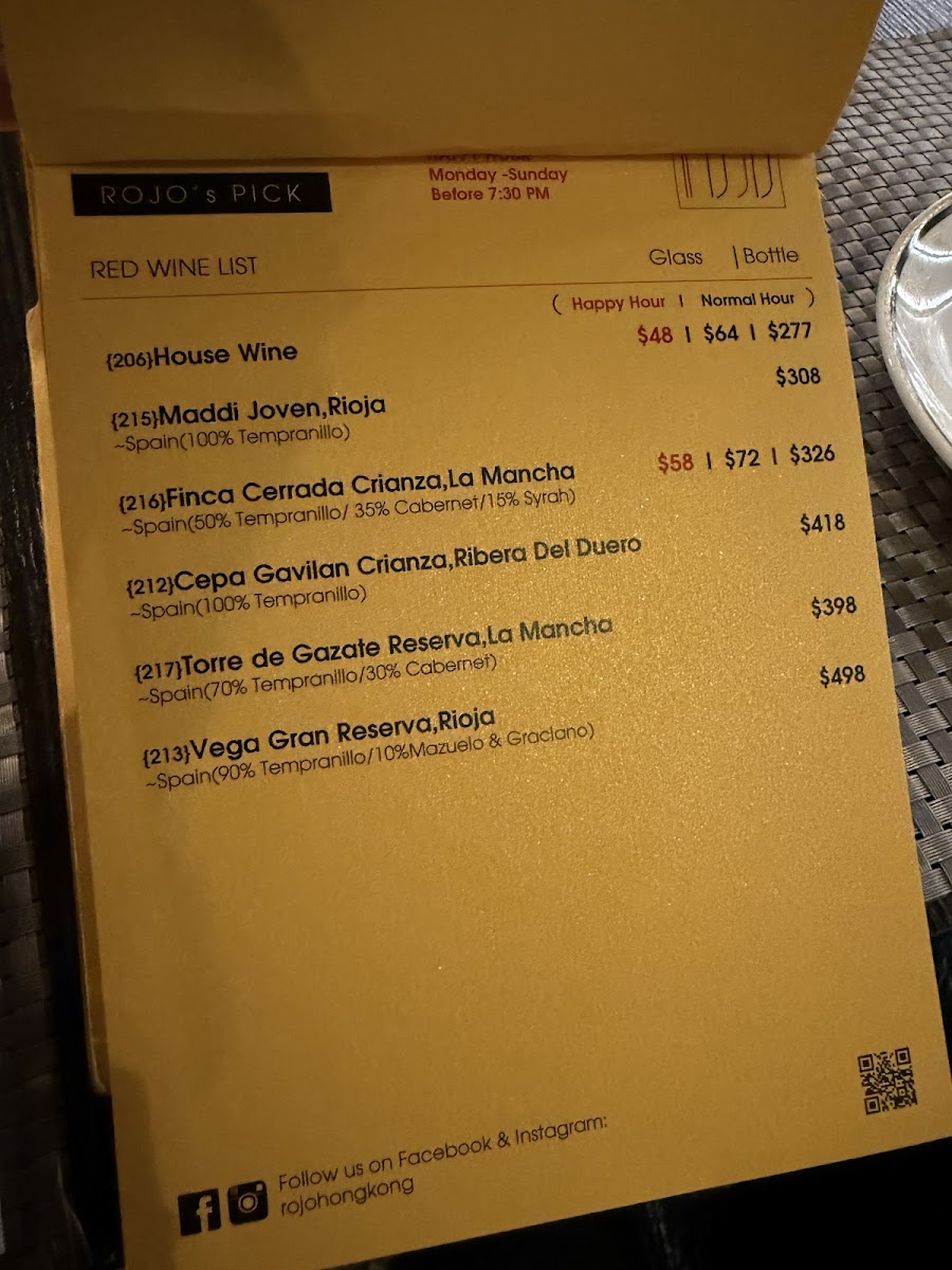 Menu Rojo Tapas Bar & Restaurant-4