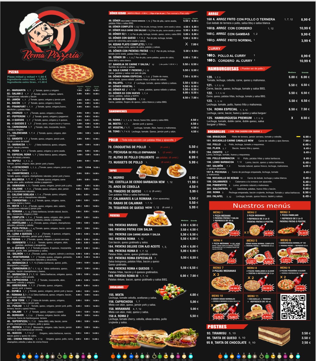 Menu Roma Pizza Doner Kebab-1