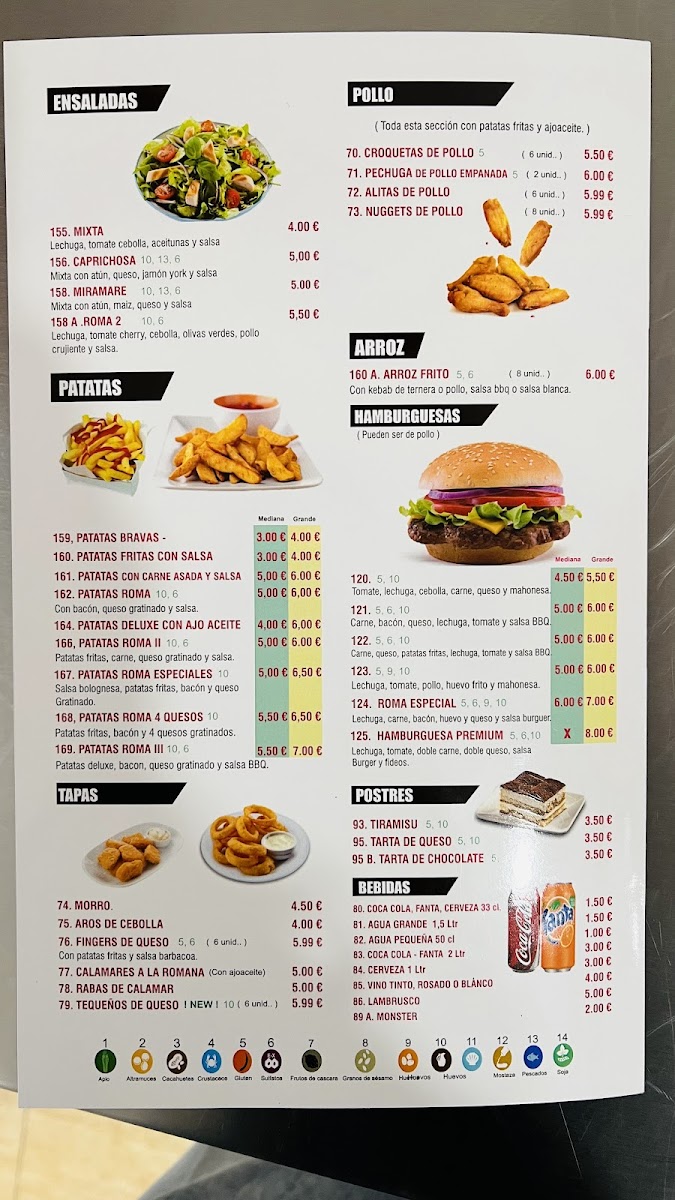 Menu Roma Pizza Doner Kebab-6