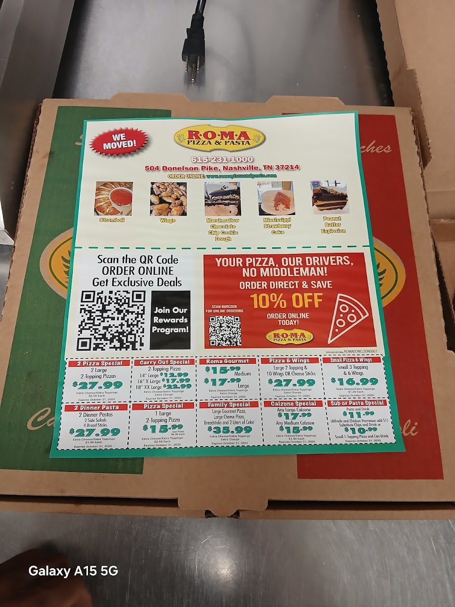 Menu Roma Pizza & Pasta-3