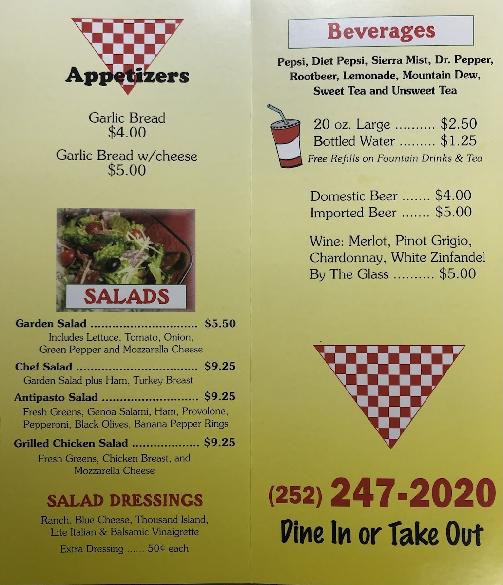 Menu Roma Pizza & Subs-6