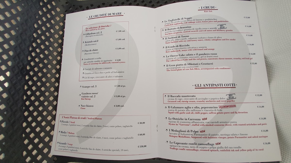 Menu Romanazzi's-1