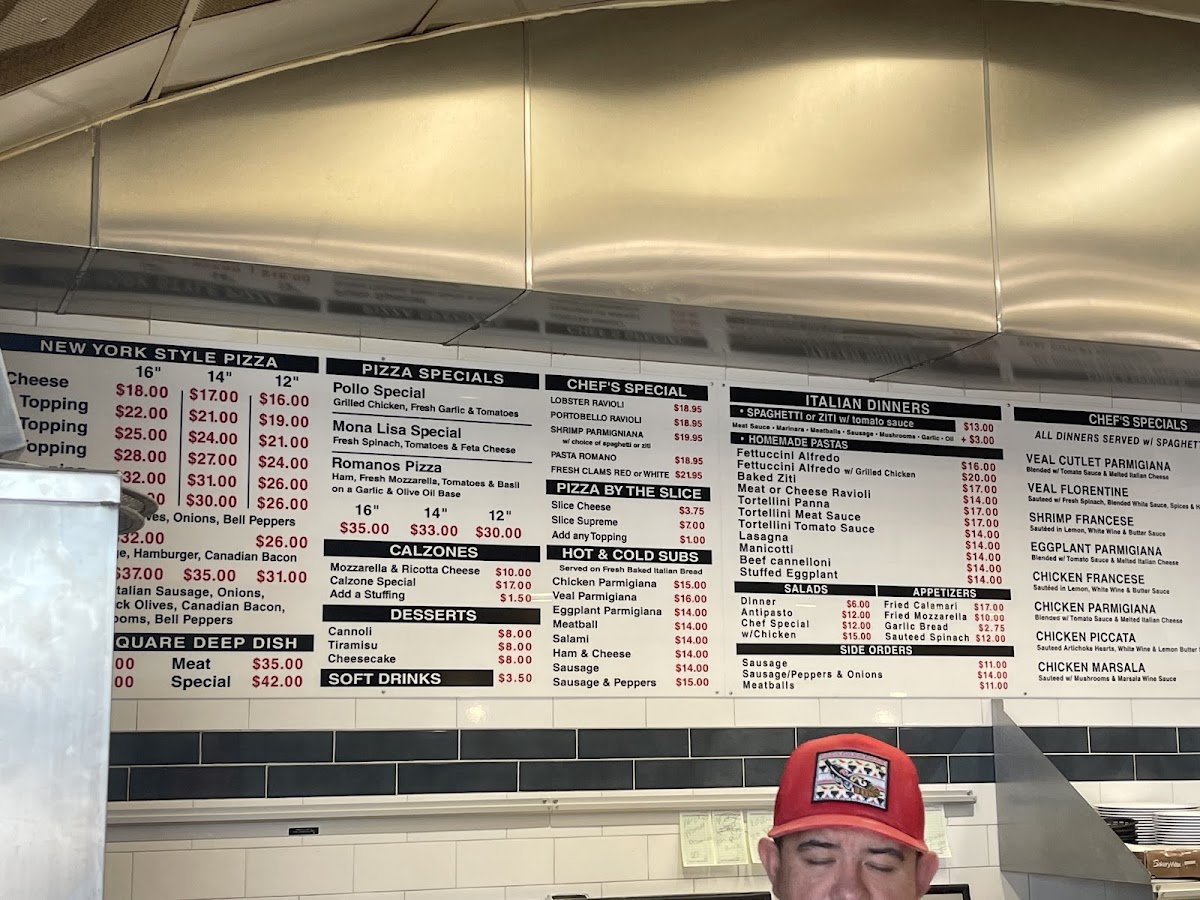 Menu Romano's Pizza-2