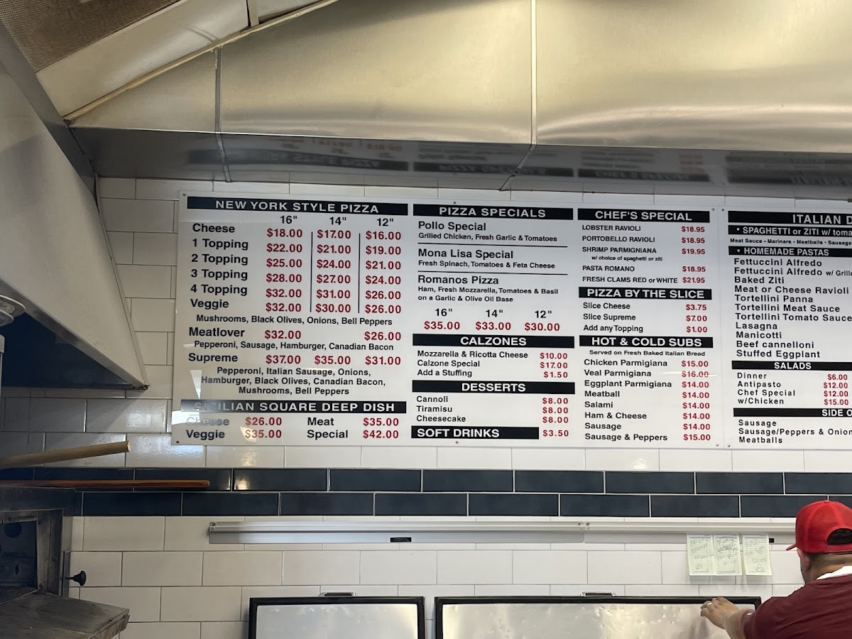 Menu Romano's Pizza-4