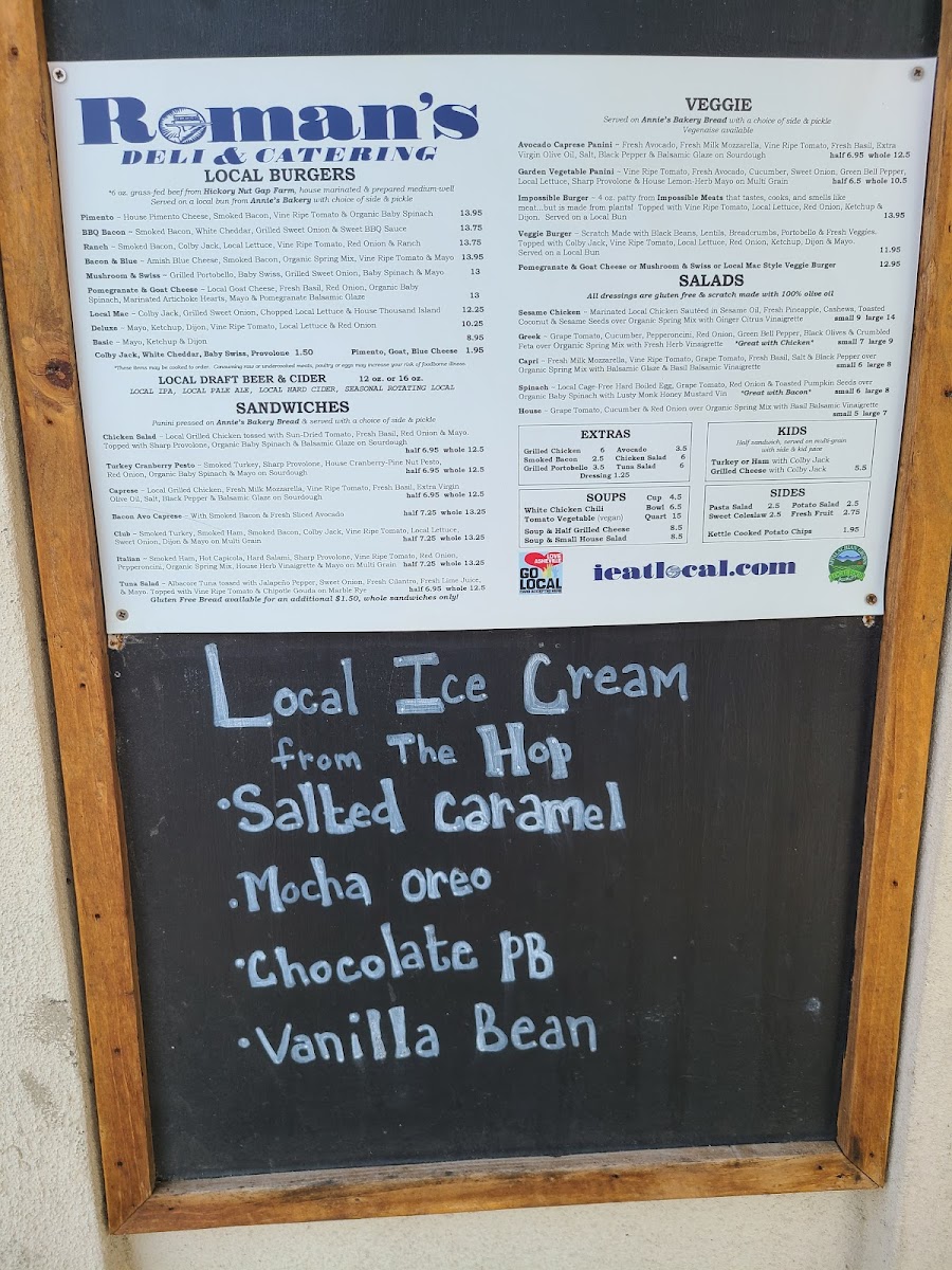 Menu Roman's Deli & Catering-2