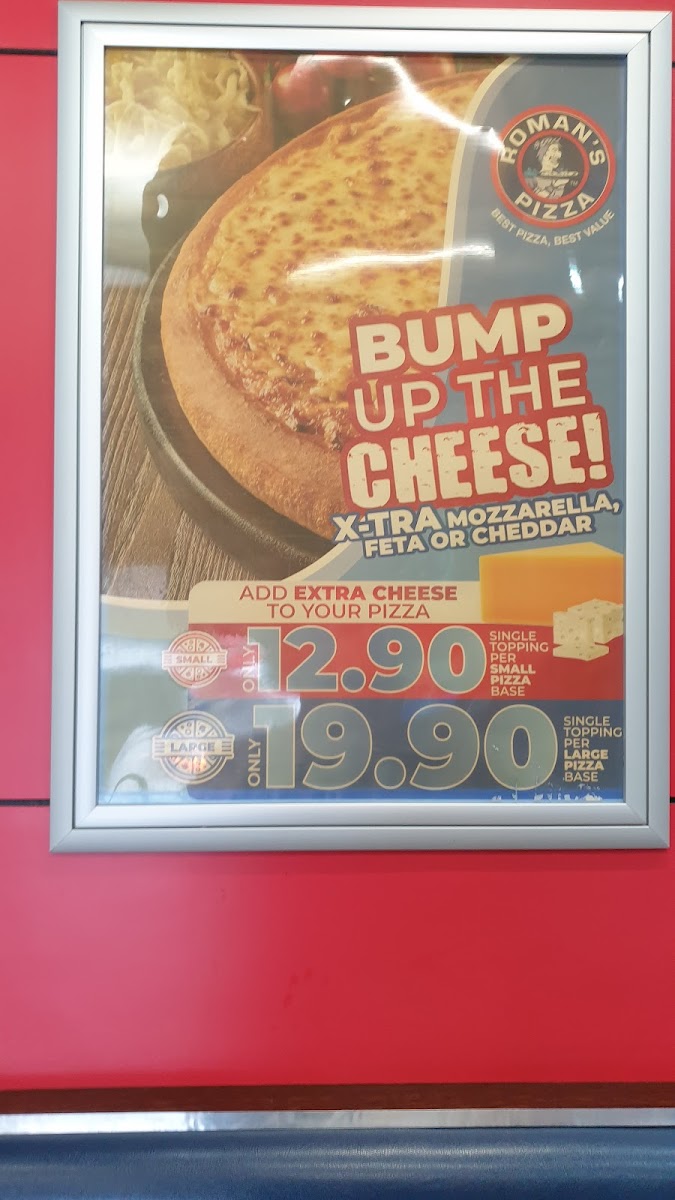 Menu Roman's Pizza Milnerton-5
