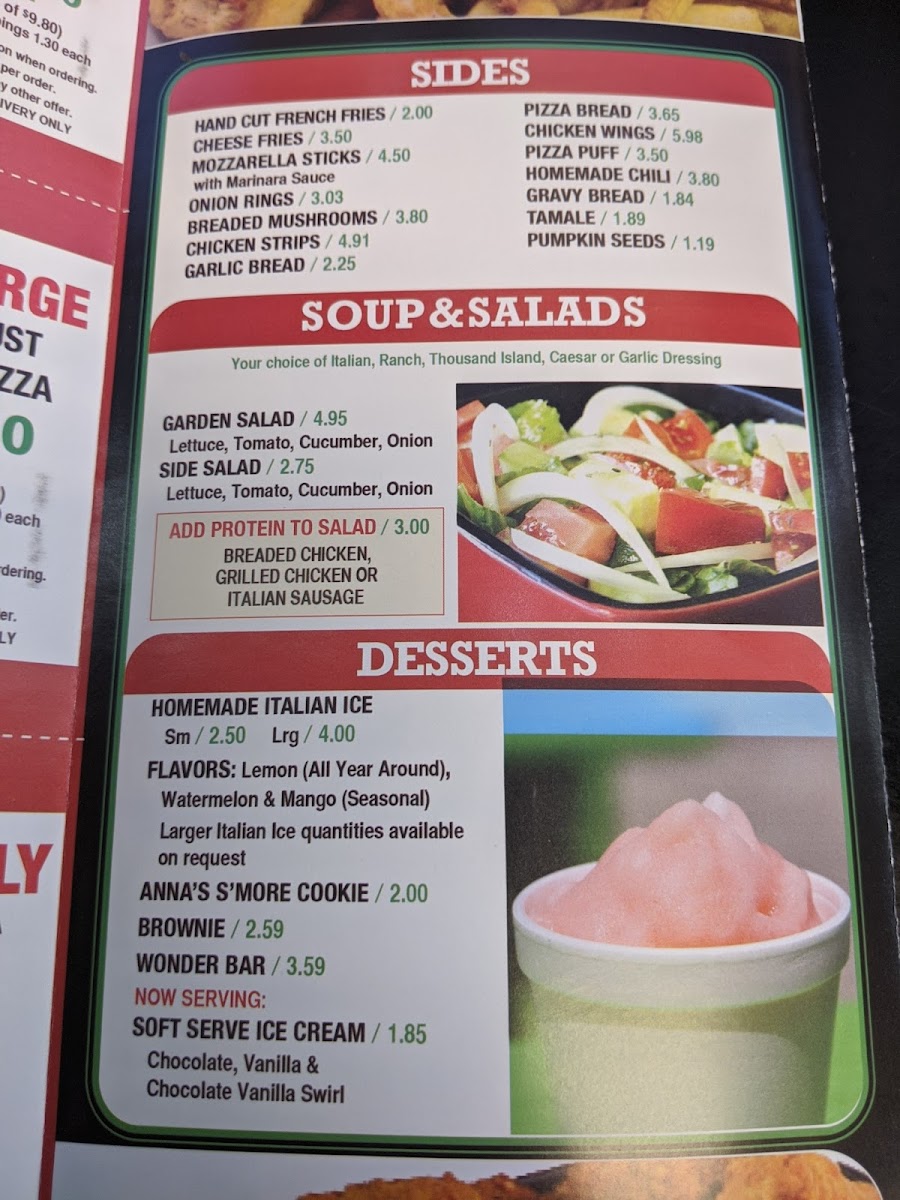 Menu Roma's Italian Beef & Sausage-7