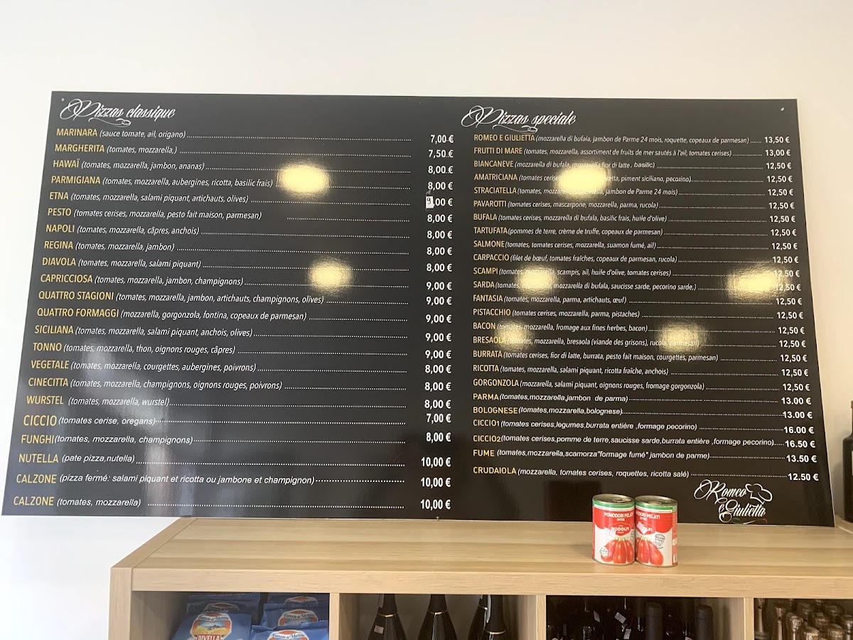 Menu Romeo E Giulietta-8