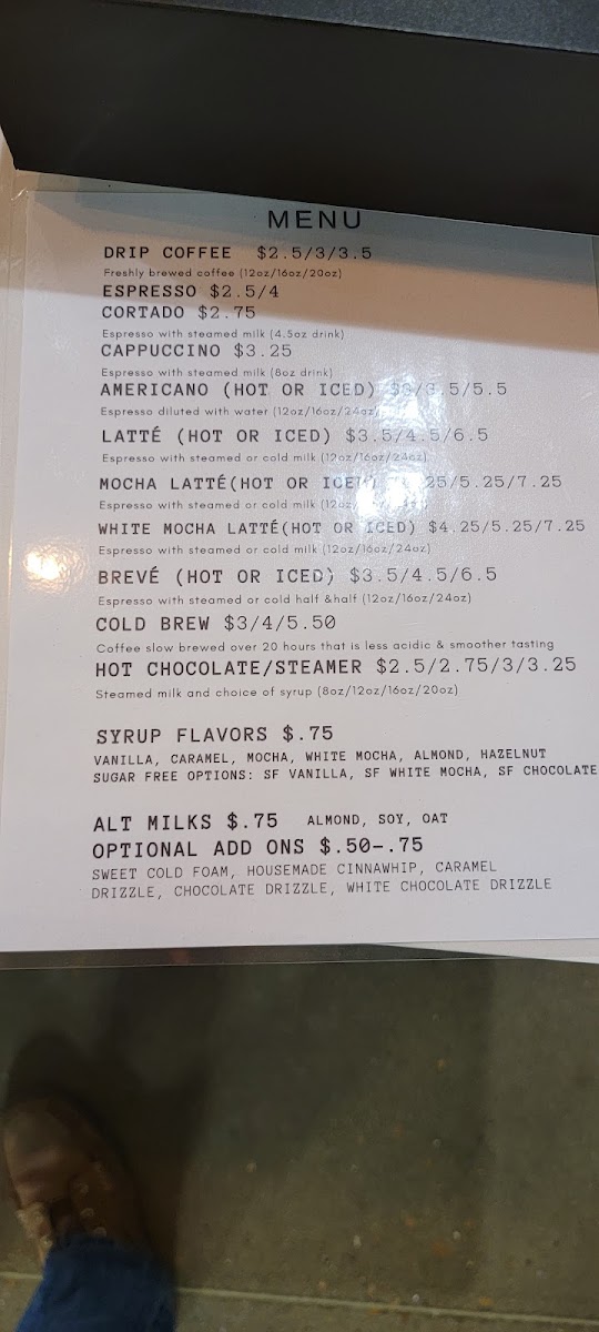 Menu Romeros Drive Thru Coffee-10