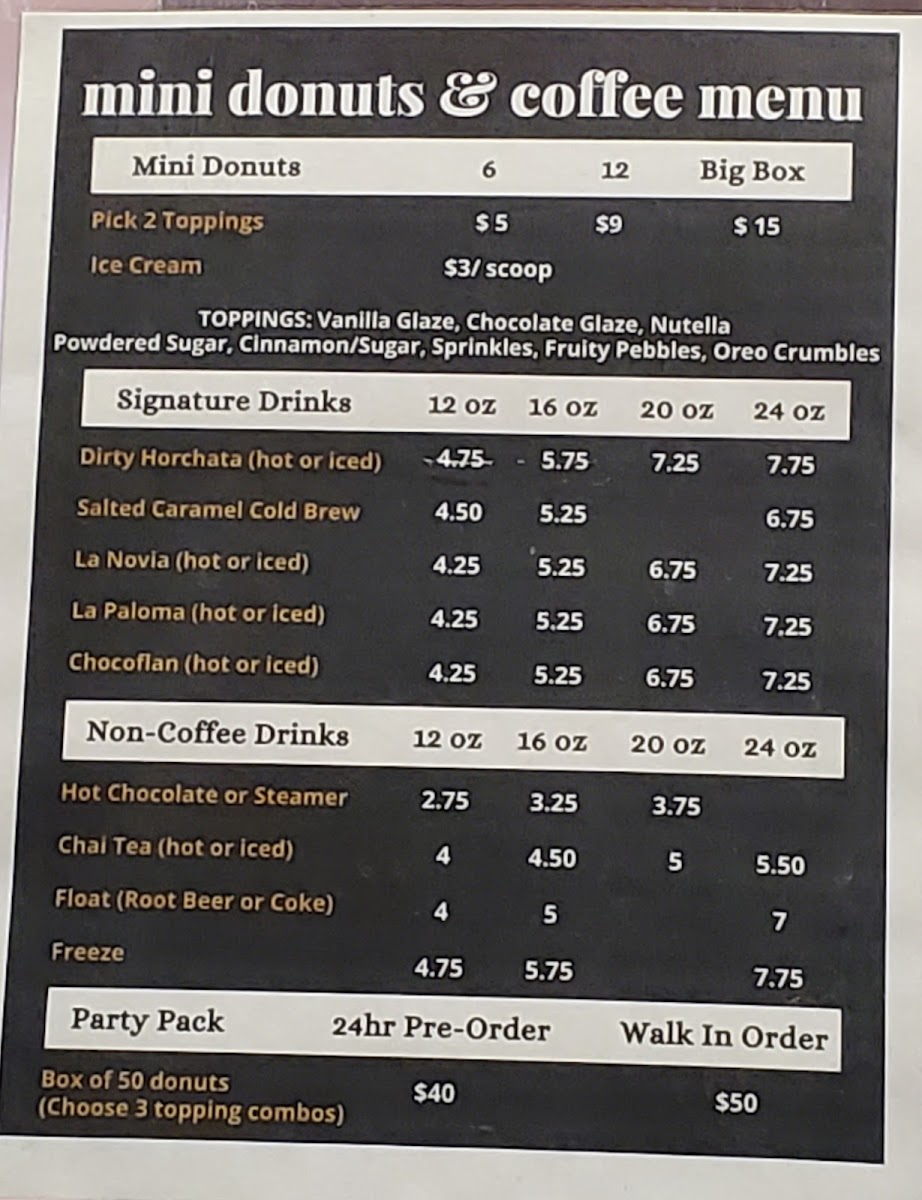 Menu Romeros Drive Thru Coffee-5
