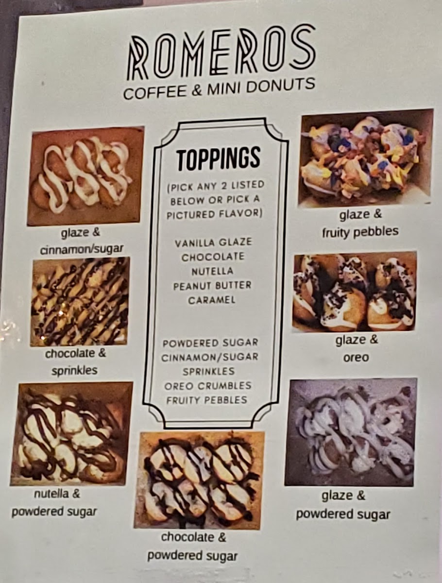 Menu Romeros Drive Thru Coffee-6