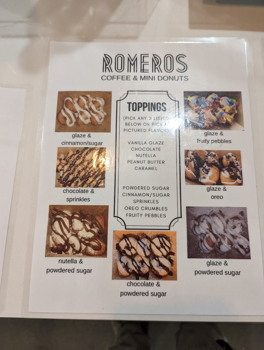 Menu Romeros Drive Thru Coffee-8