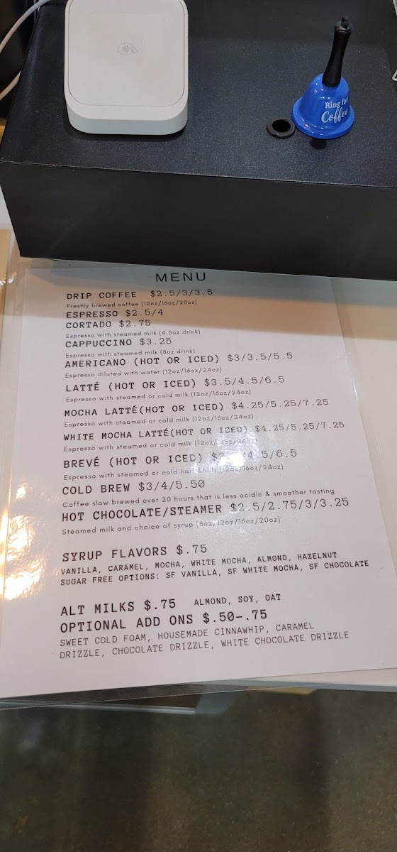 Menu Romeros Drive Thru Coffee-9