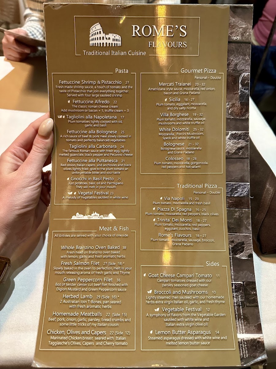 Menu Rome's Flavours-4