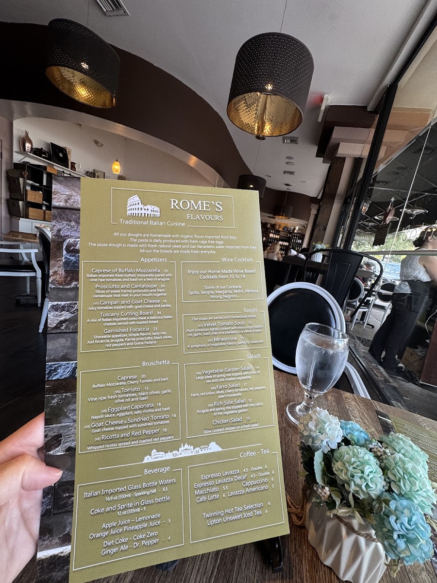 Menu Rome's Flavours-5