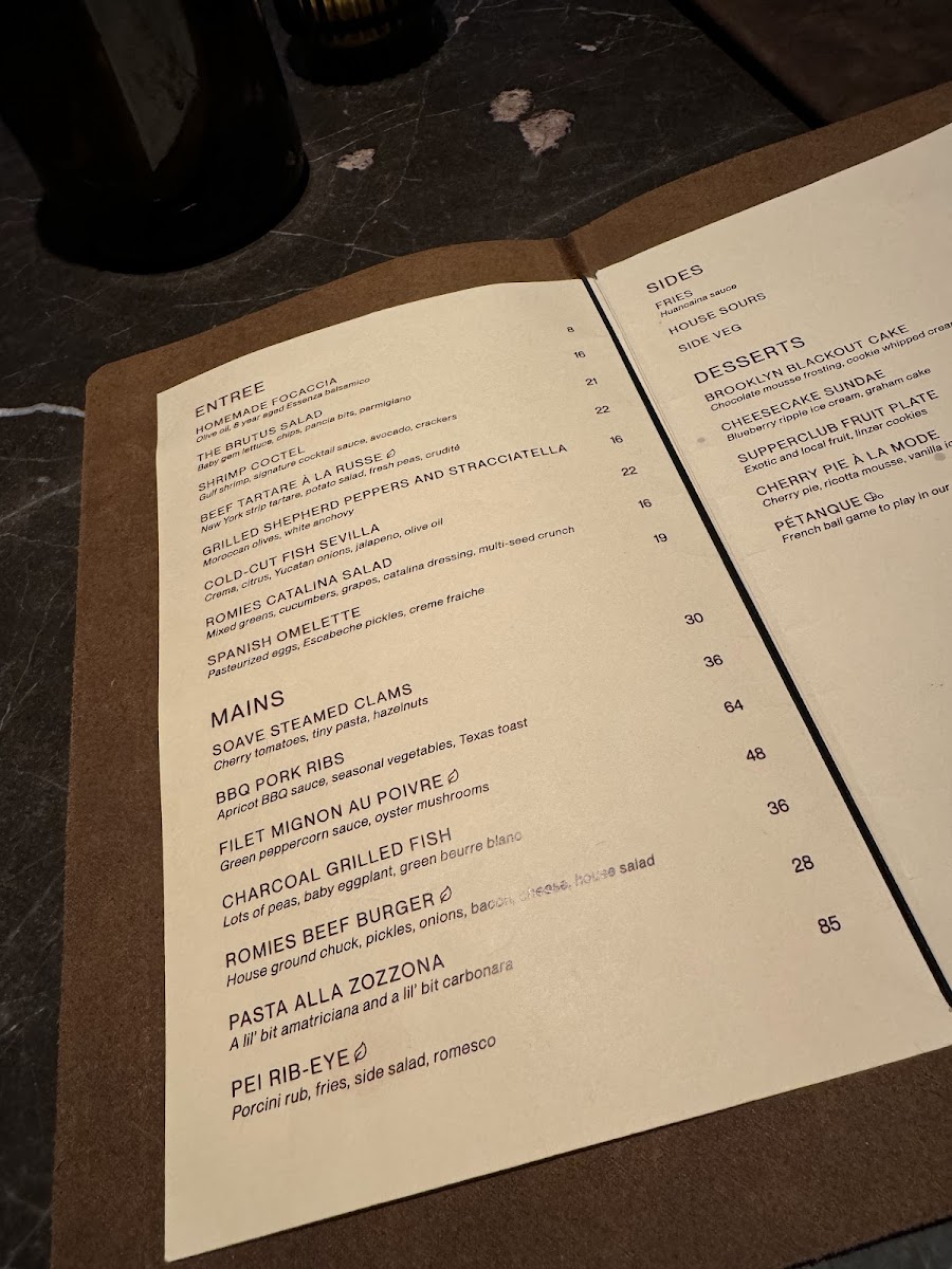 Menu Romies-7