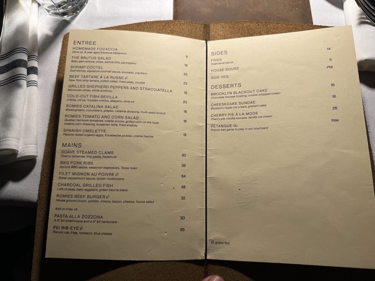 Menu Romies-8