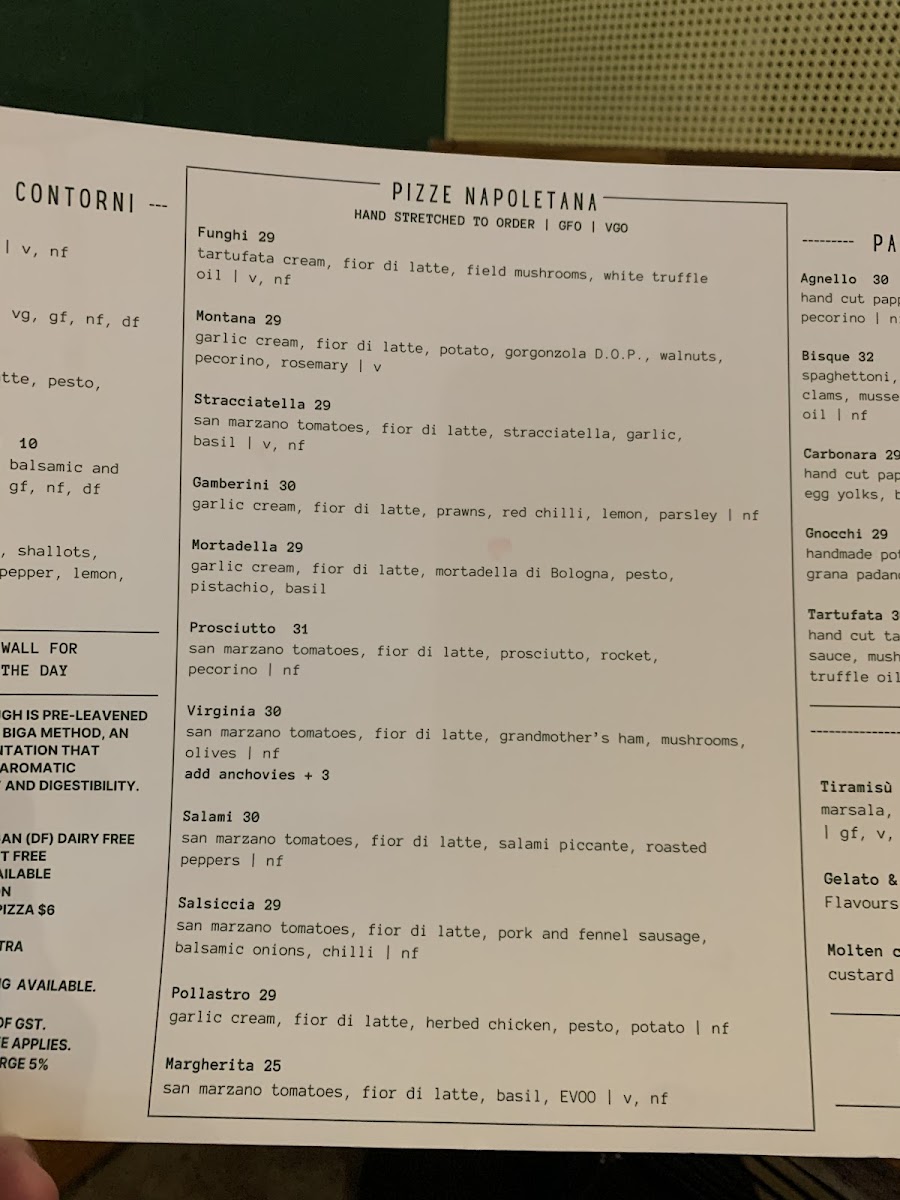 Menu Romo Pizza Bar-7