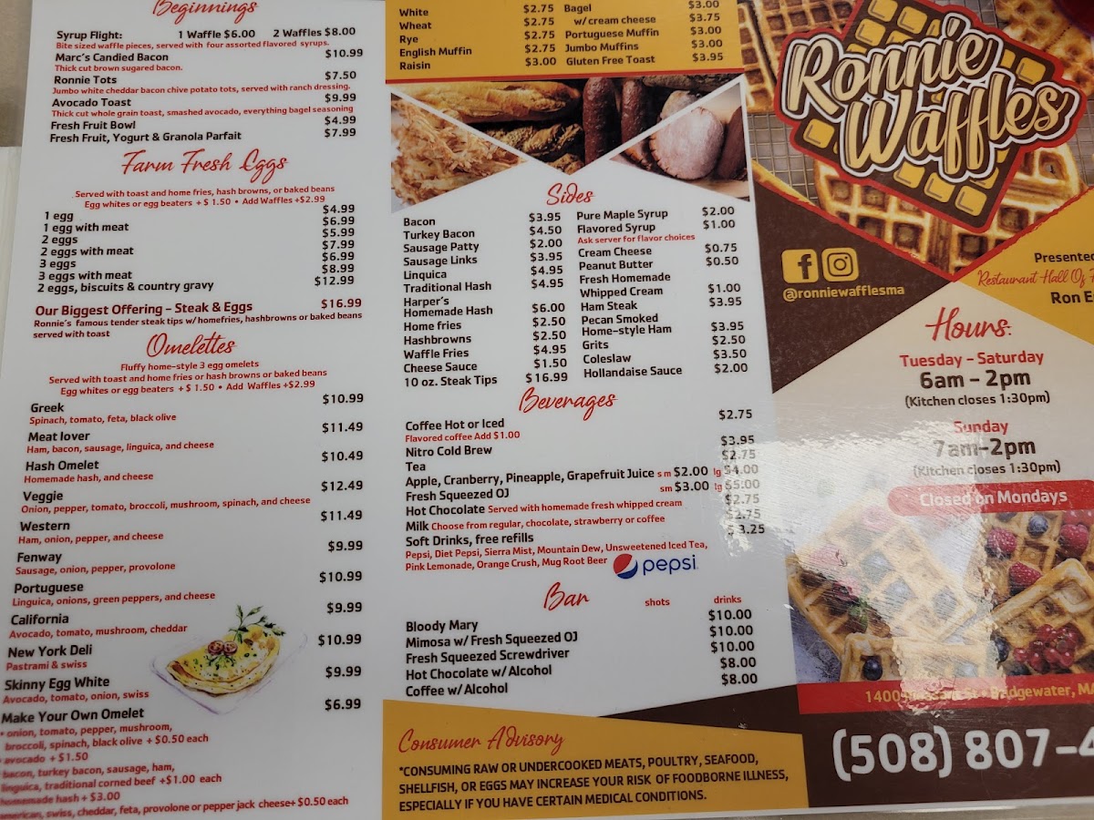 Menu Ronnie Waffles-7