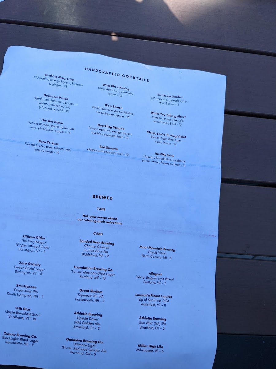 Menu Rooftop At The Envio-5
