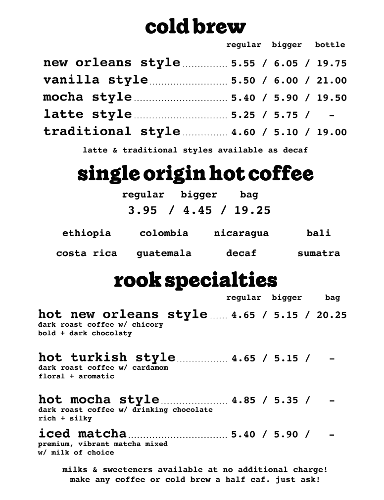 Menu Rook Coffee-1