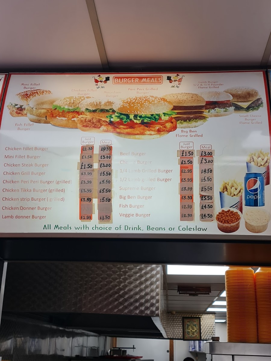 Menu Rooster's Chicken Isleworth-10