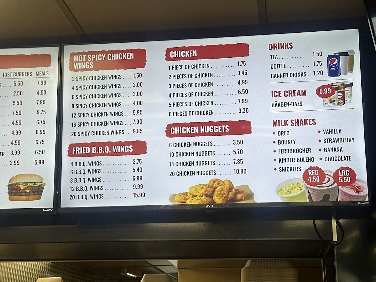 Menu Rooster's Chicken Isleworth-4