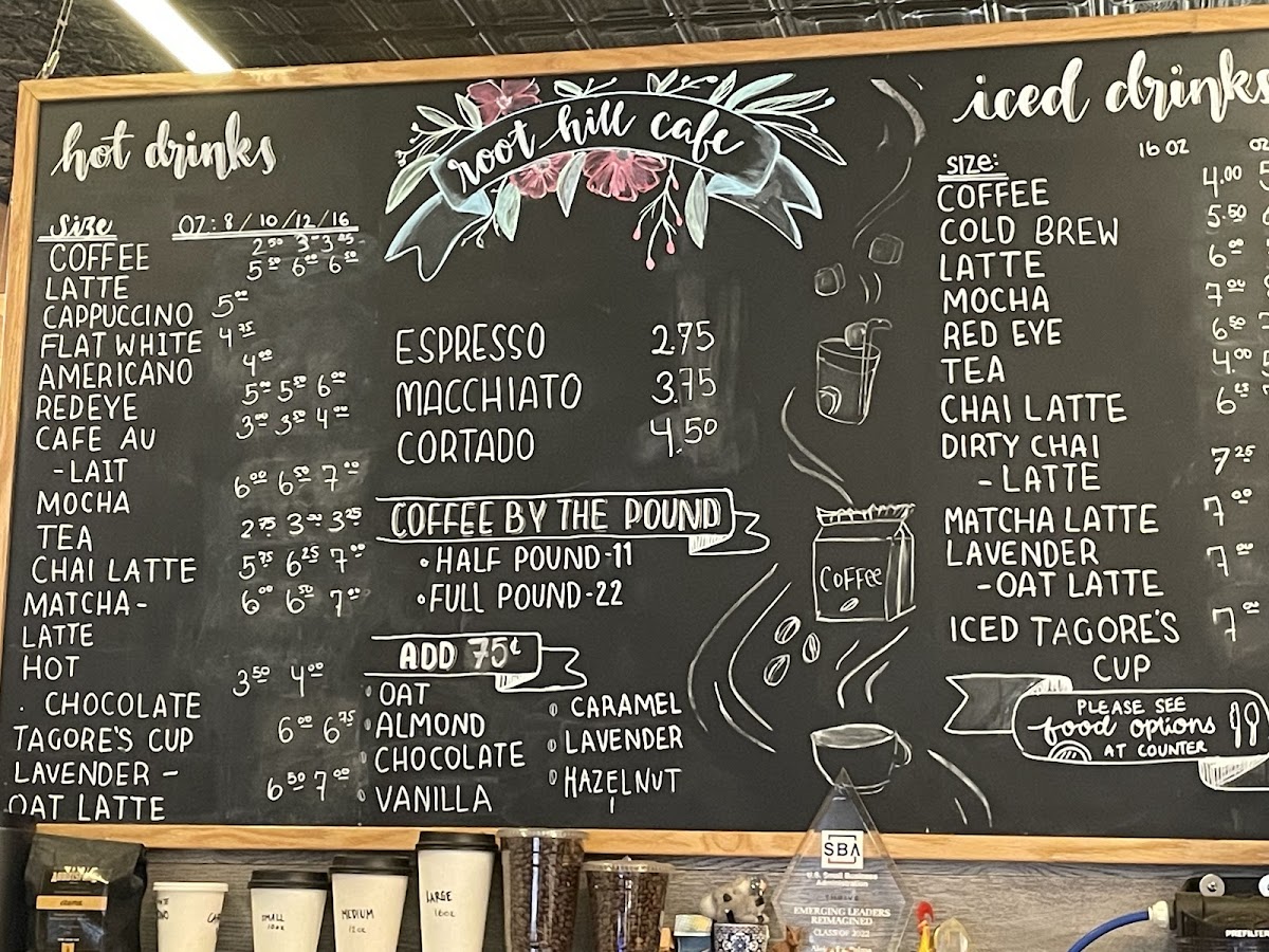 Menu Root Hill Cafe-5