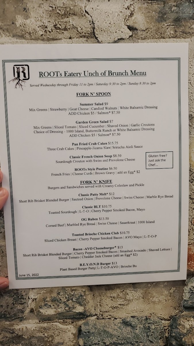 Menu Roots Eatery | Maricopa-8