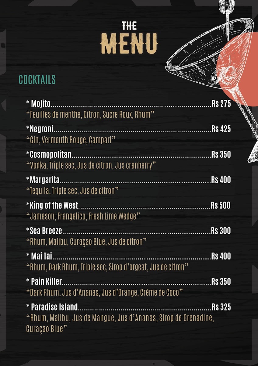 Menu Roots Spirits Restaurant Bar-8