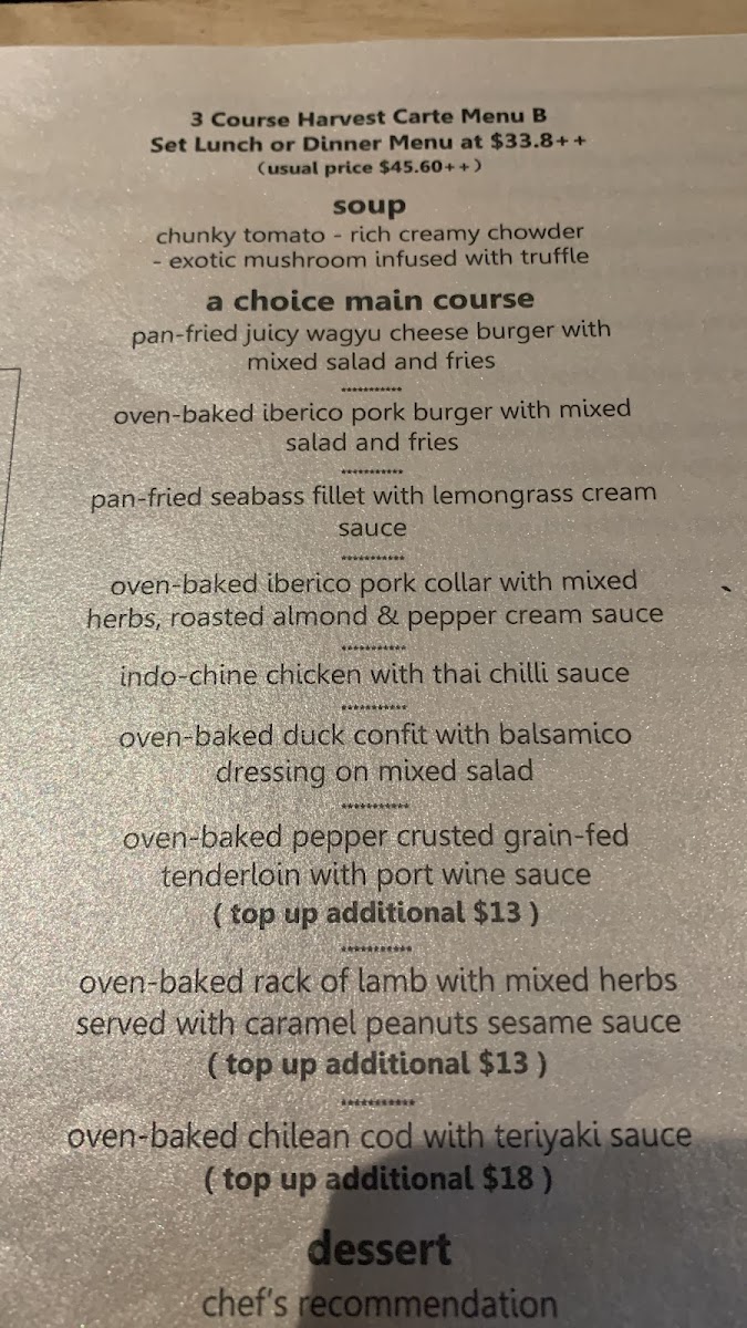Menu Roots@onenorth Restaurant-10