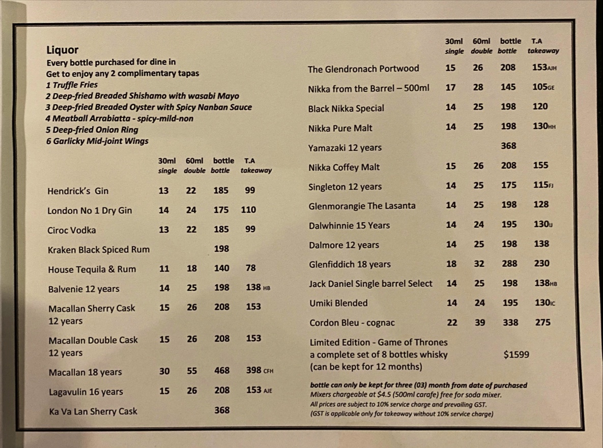 Menu Roots@onenorth Restaurant-3