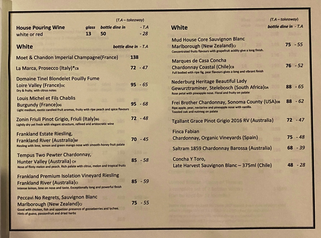 Menu Roots@onenorth Restaurant-6