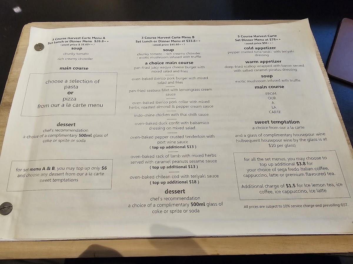 Menu Roots@onenorth Restaurant-7