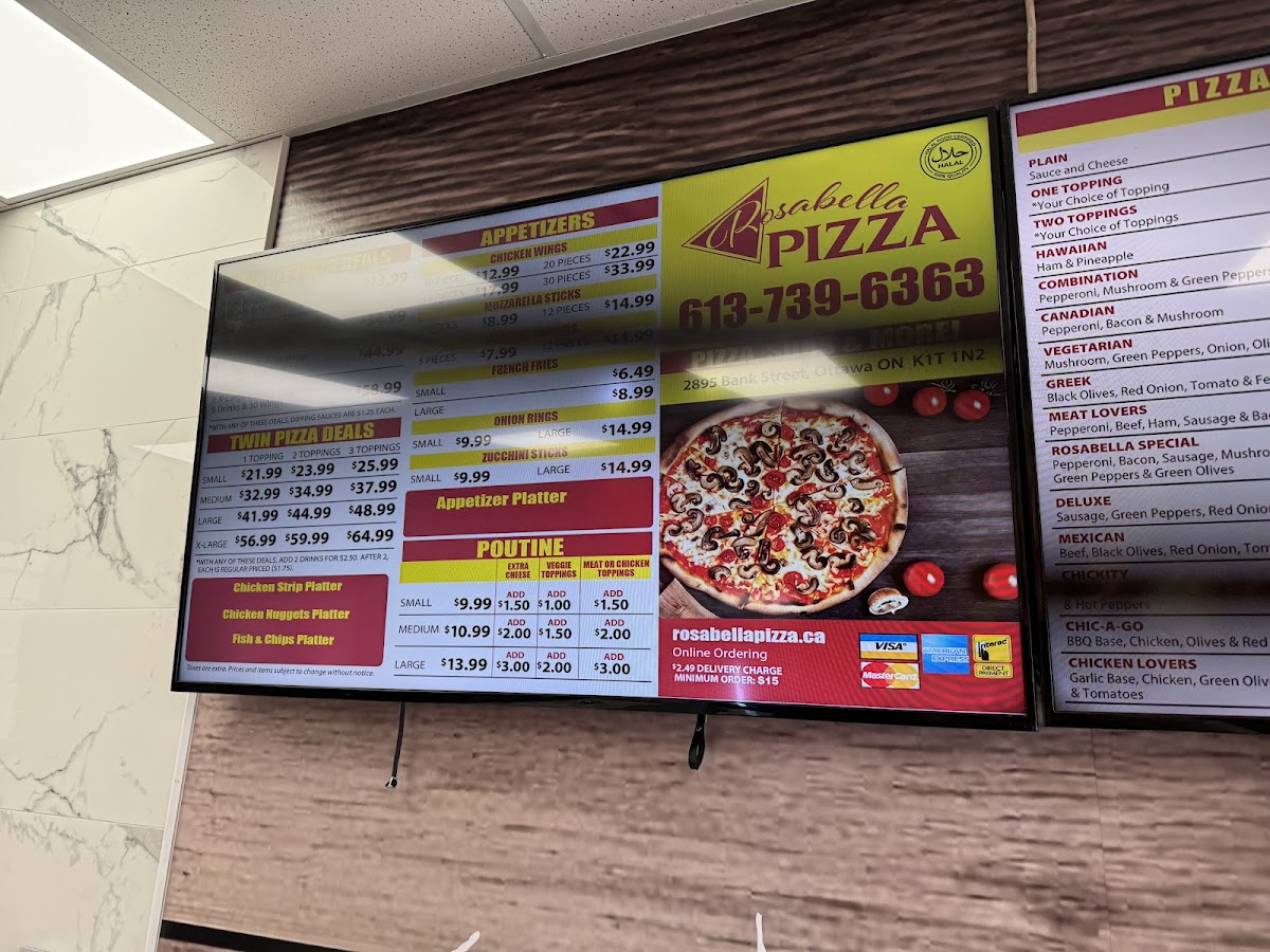 Menu Rosabella Pizza / Halal Pizza-4
