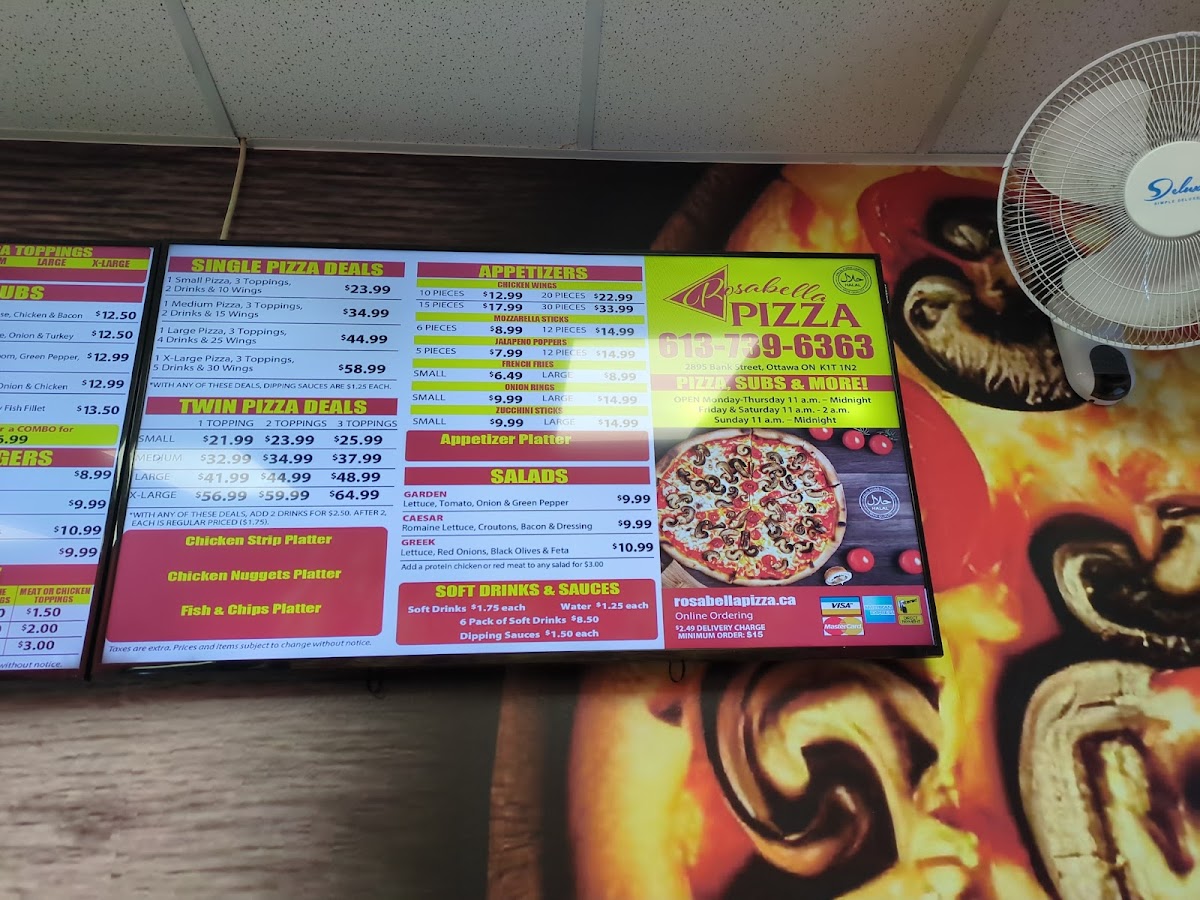 Menu Rosabella Pizza / Halal Pizza-5