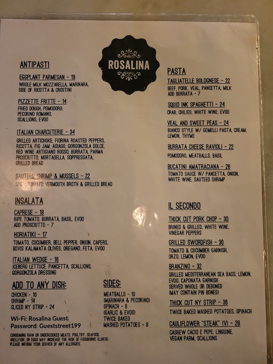 Menu Rosalina-2