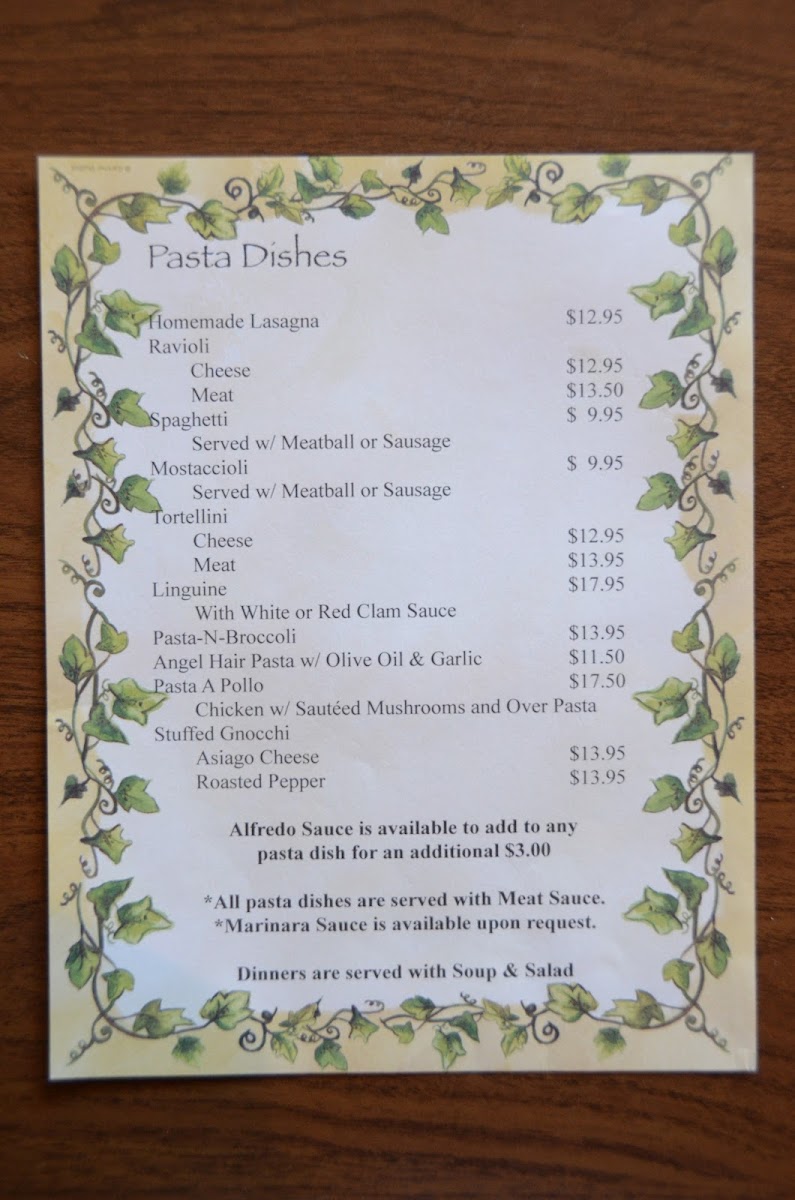 Menu Rosa’S Pizza Restaurant & Gaming-5