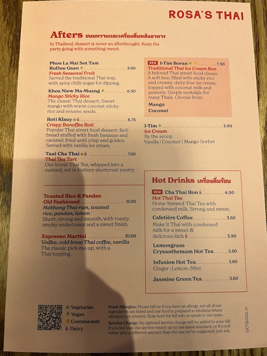 Menu Rosa's Thai Reading-4