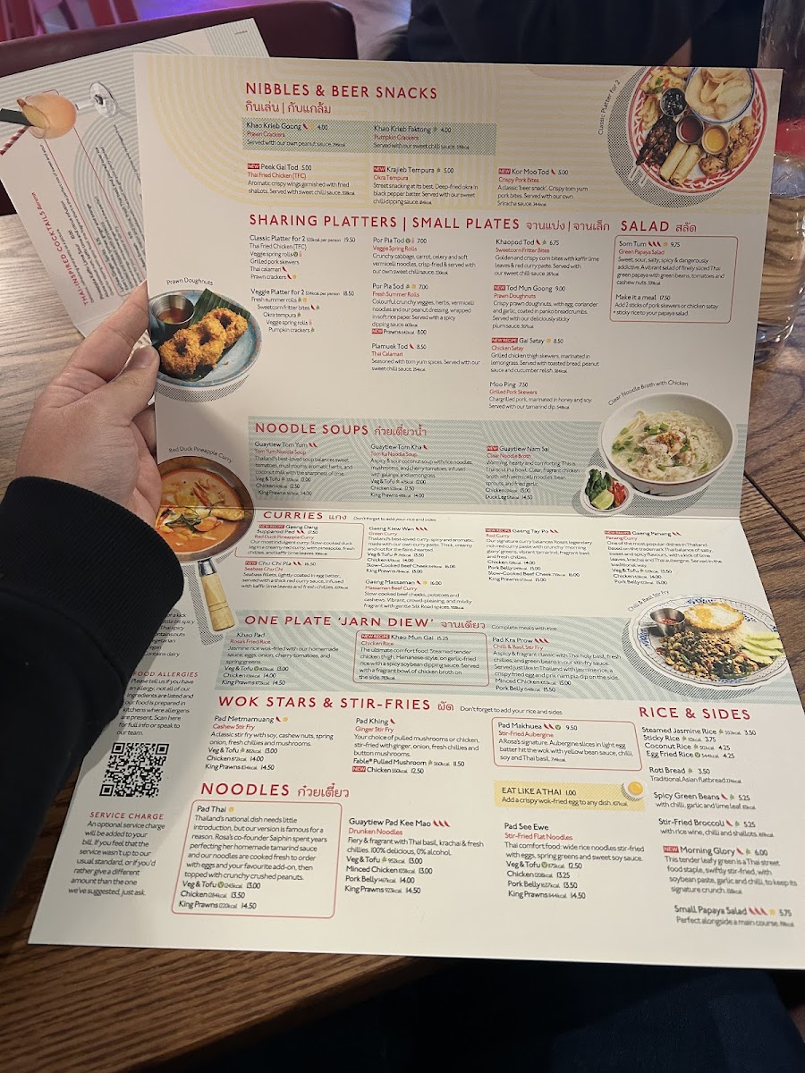 Menu Rosa's Thai Reading-5