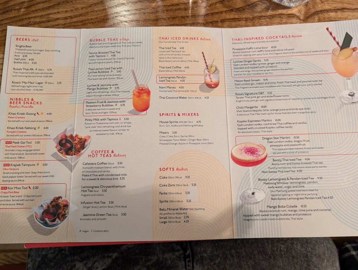 Menu Rosa's Thai Reading-6