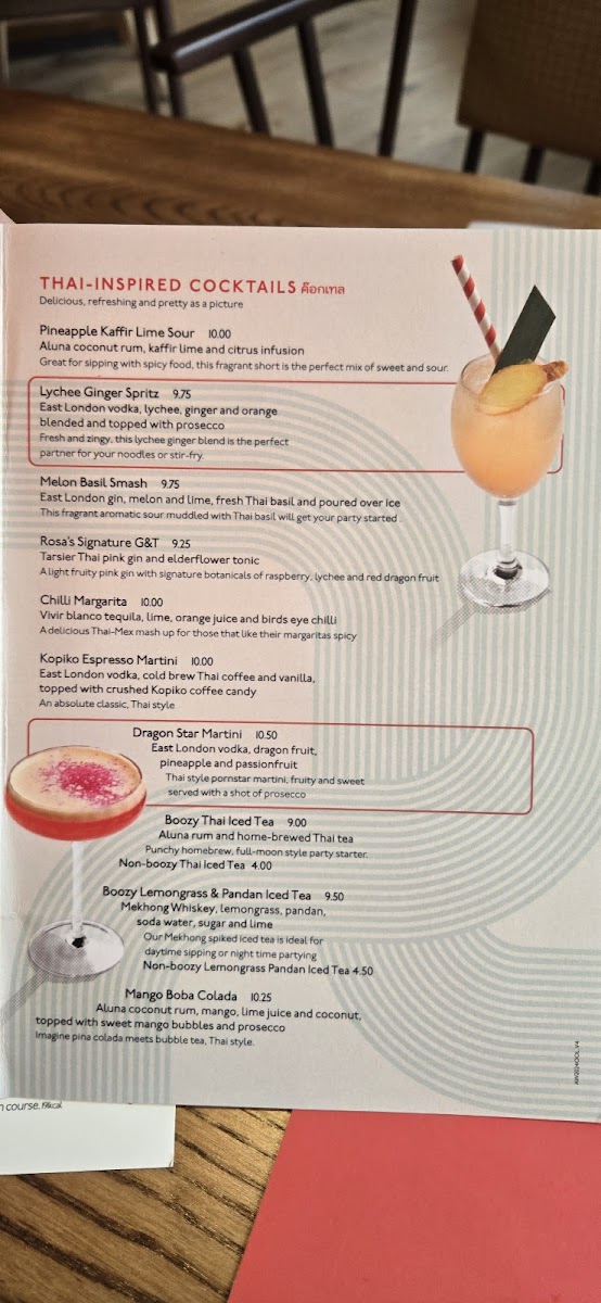 Menu Rosa's Thai Reading-9