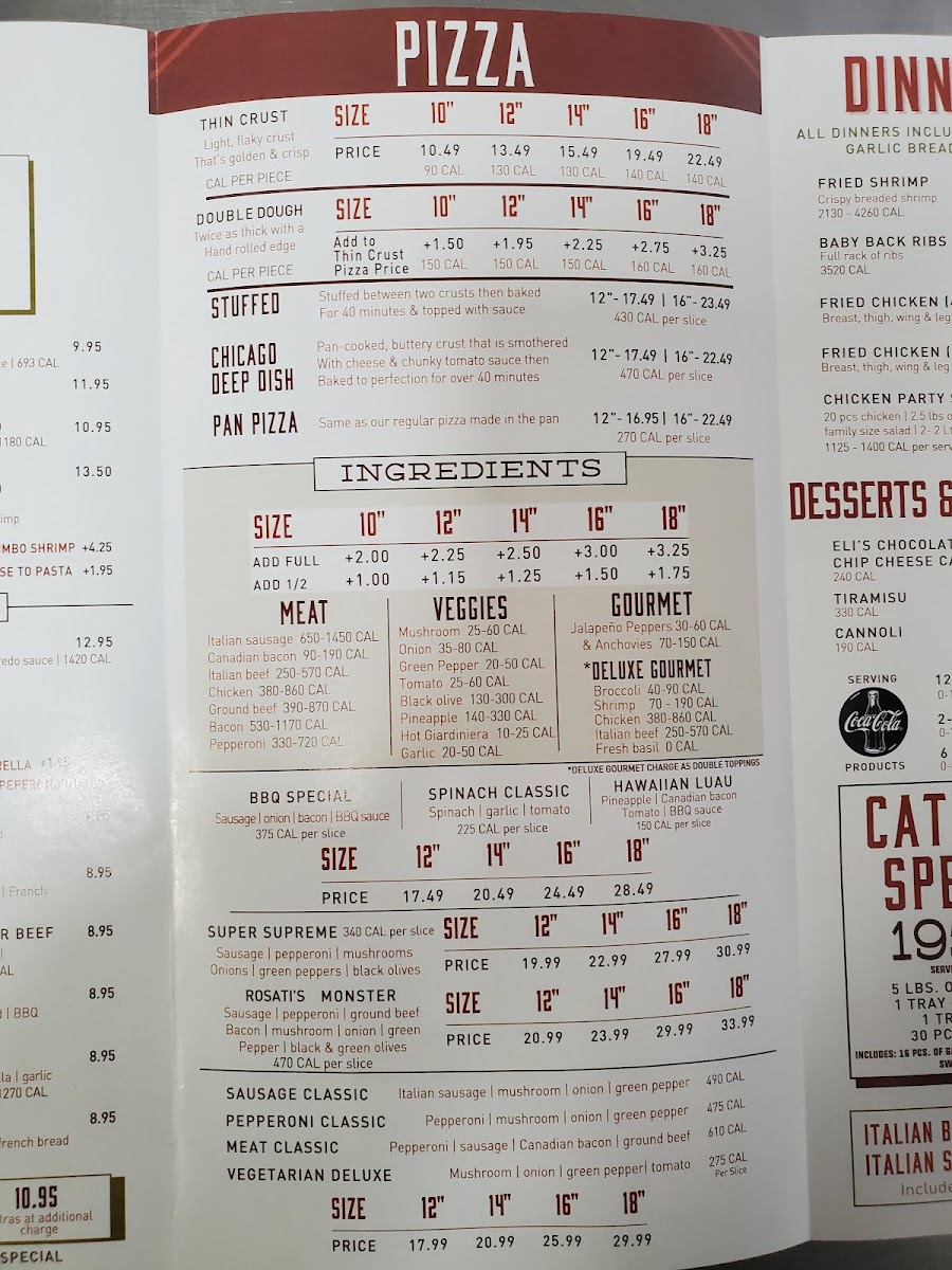 Menu Rosati's Pizza Minooka-4