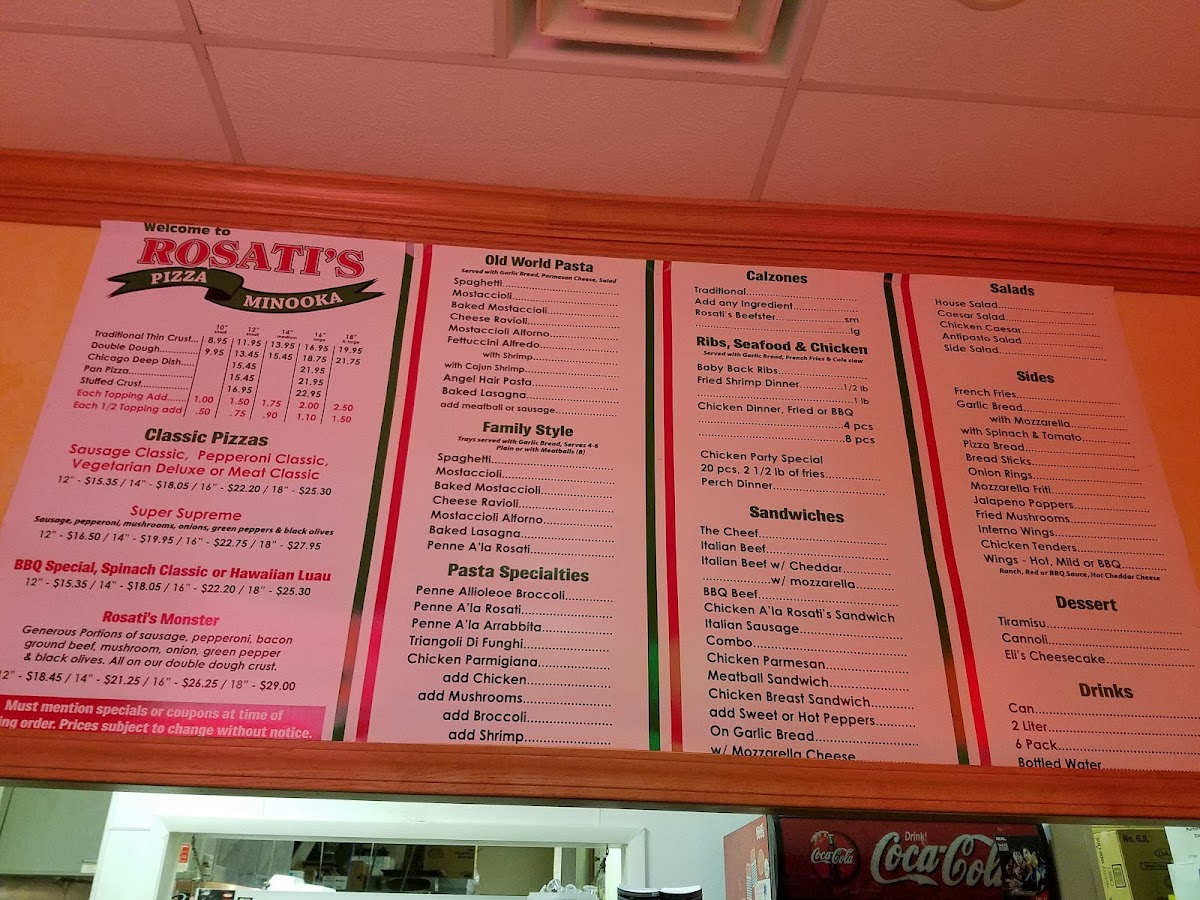 Menu Rosati's Pizza Minooka-6